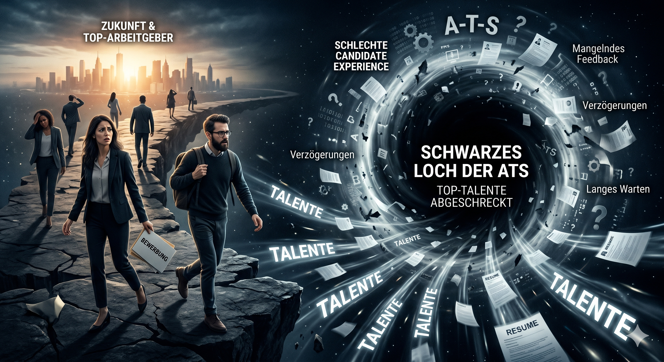 Im schwarzen Loch der ATS: Wie eine schlechte Candidate Experience Top-Talente abschreckt